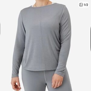 NWT Allbirds Women's Natural Flow Studio Long Sleeve Top